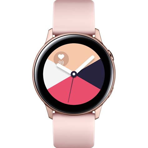 rose gold galaxy watch active